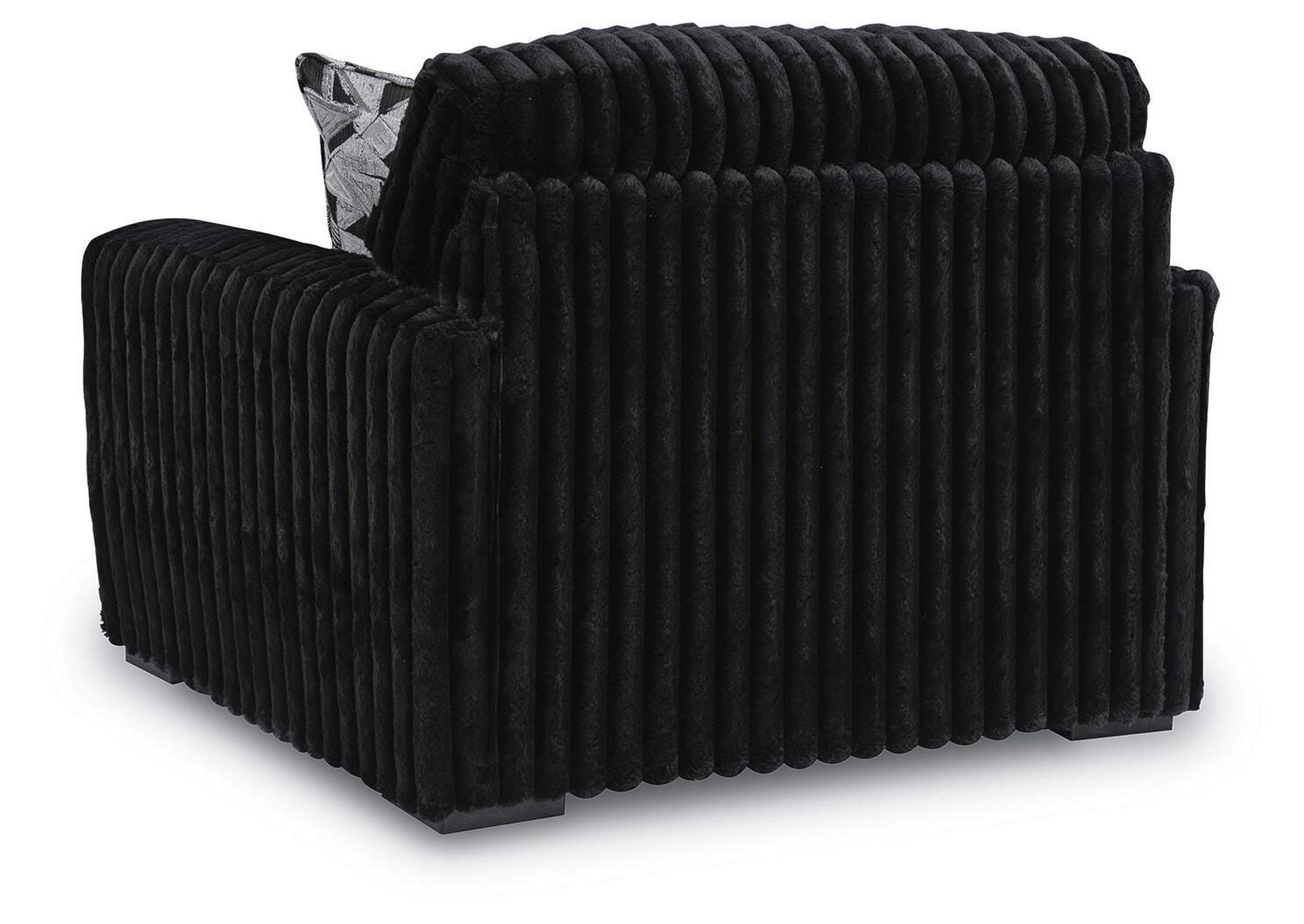 Midnight-Madness Oversized Chair