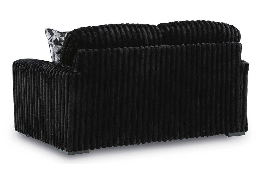 Midnight-Madness Sofa and Loveseat