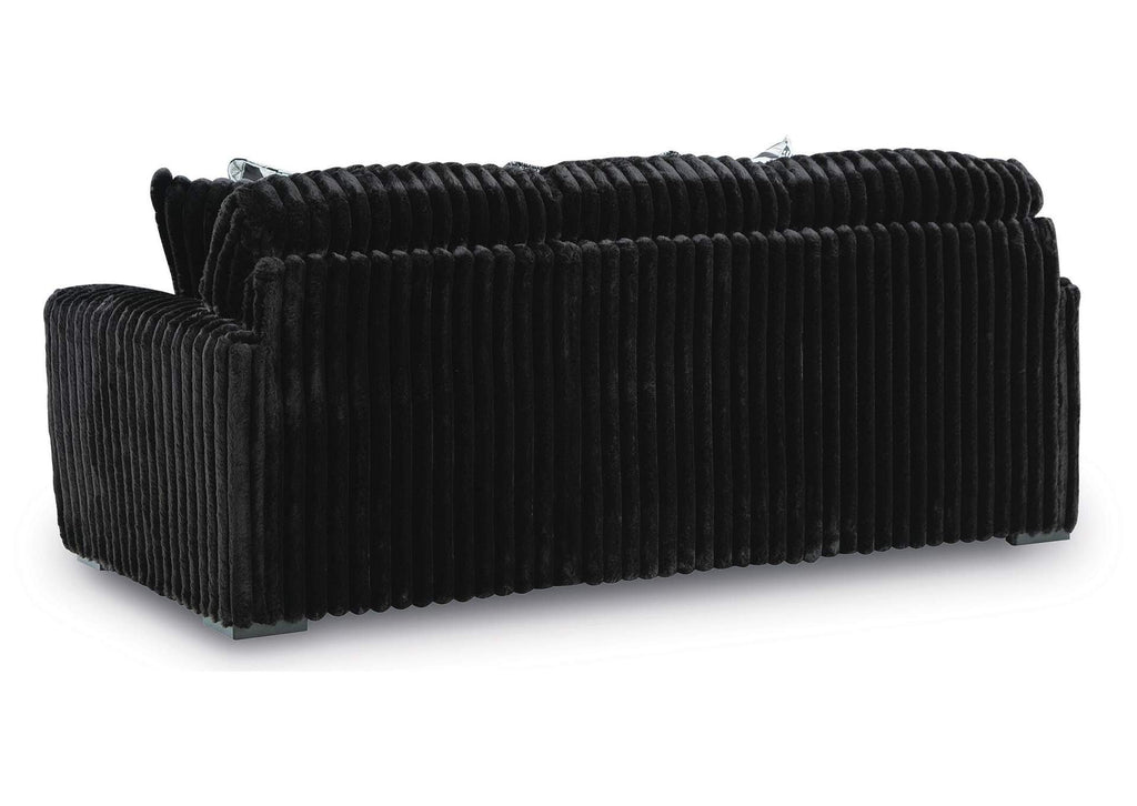 Midnight-Madness Sofa and Loveseat