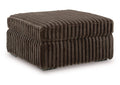 Midnight-Madness Oversized Accent Ottoman