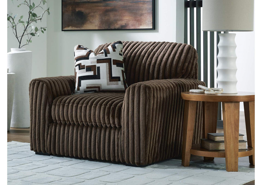 Midnight-Madness Oversized Chair