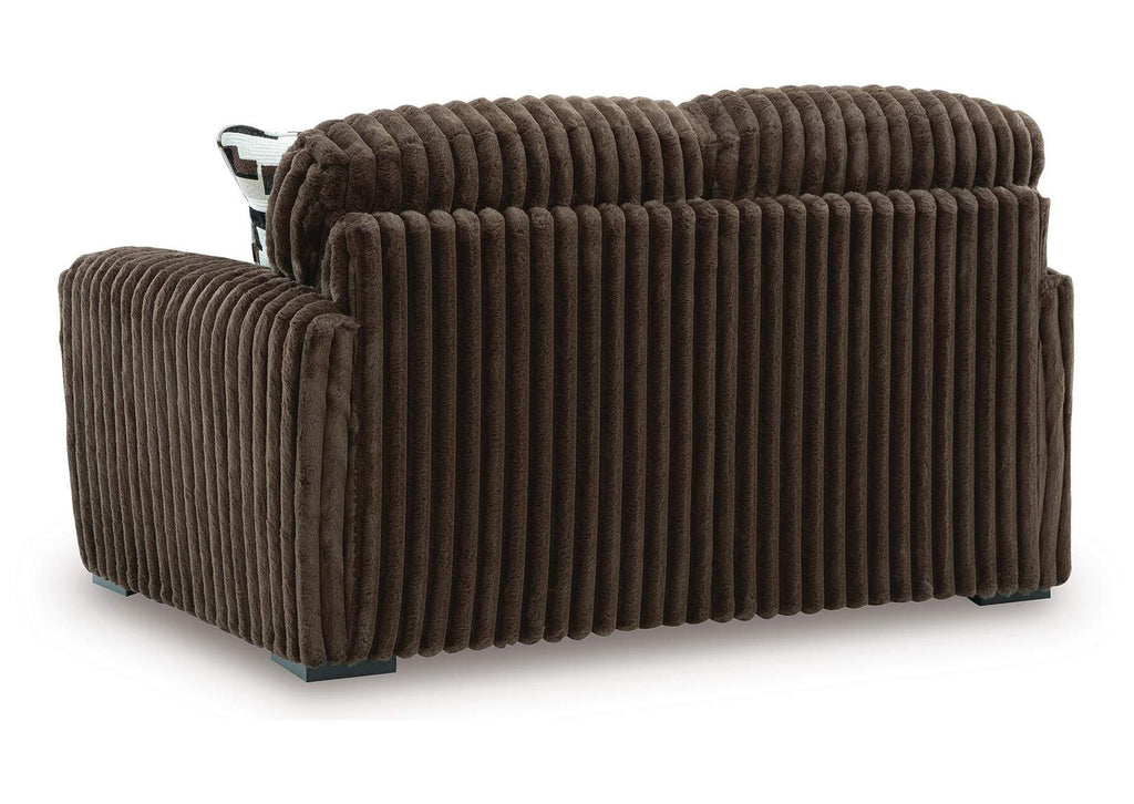 Midnight-Madness Sofa and Loveseat