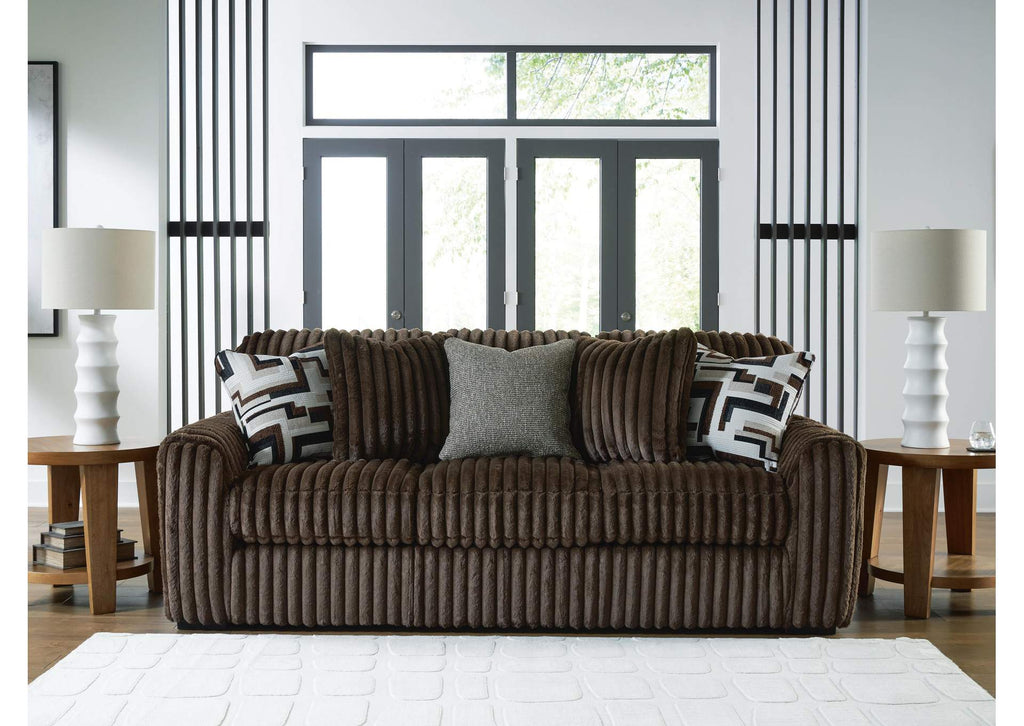 Midnight-Madness Sofa and Loveseat