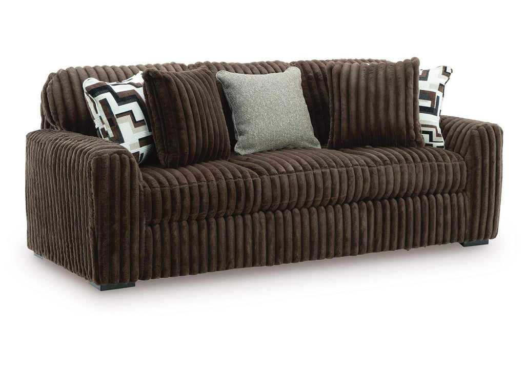Midnight-Madness Sofa and Loveseat
