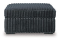 Midnight-Madness Oversized Accent Ottoman