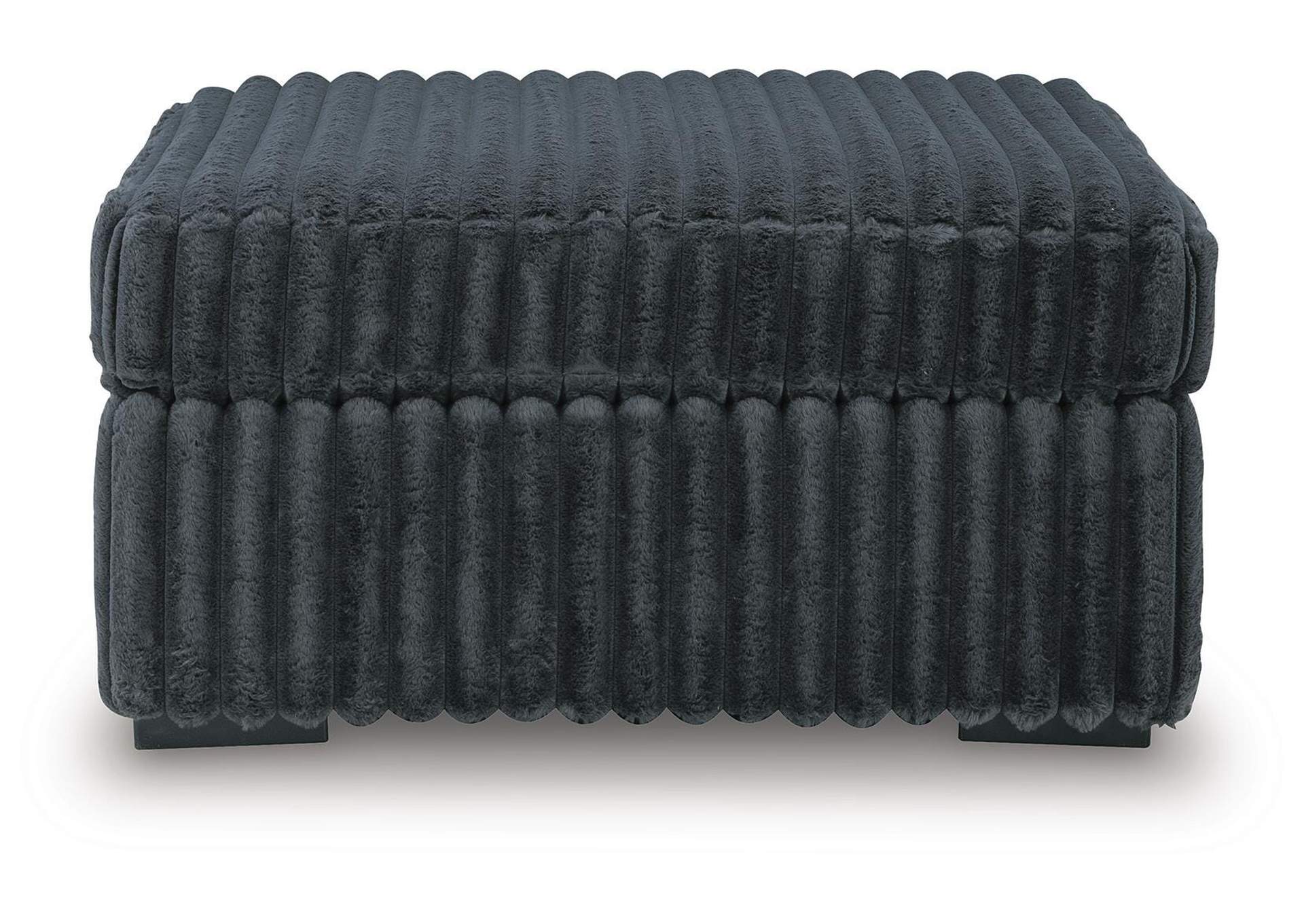 Midnight-Madness Oversized Accent Ottoman