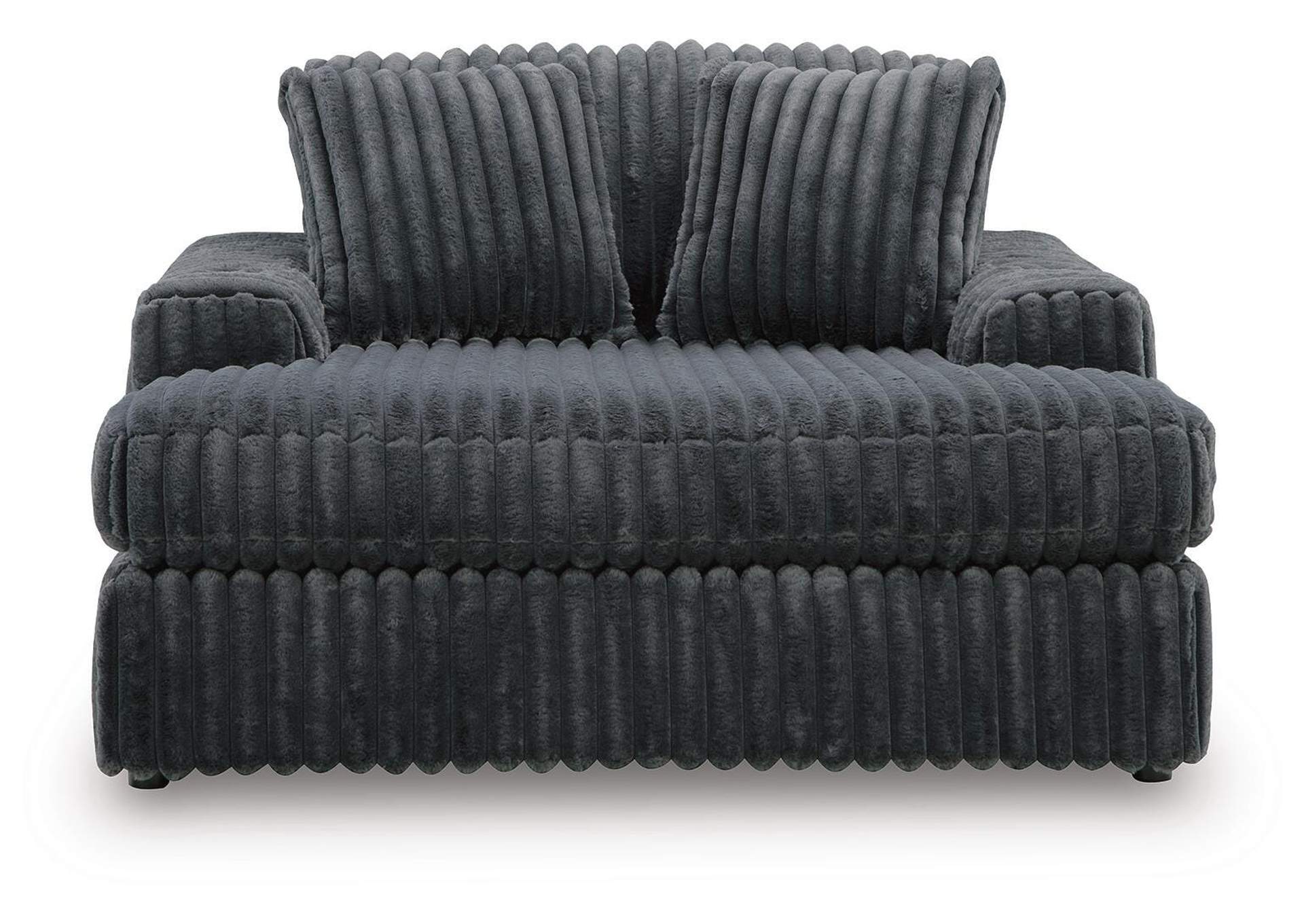 Midnight-Madness Oversized Chaise