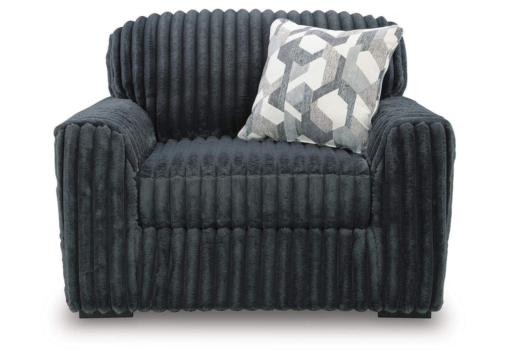 Midnight-Madness Oversized Chair