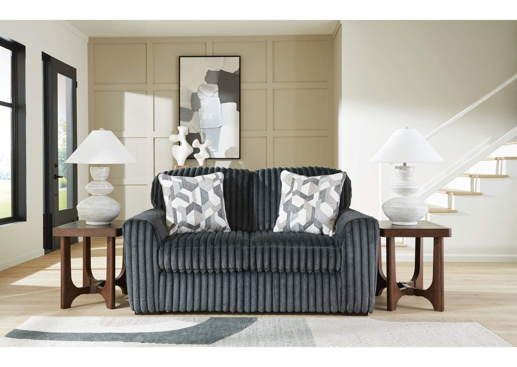 Midnight-Madness Sofa and Loveseat