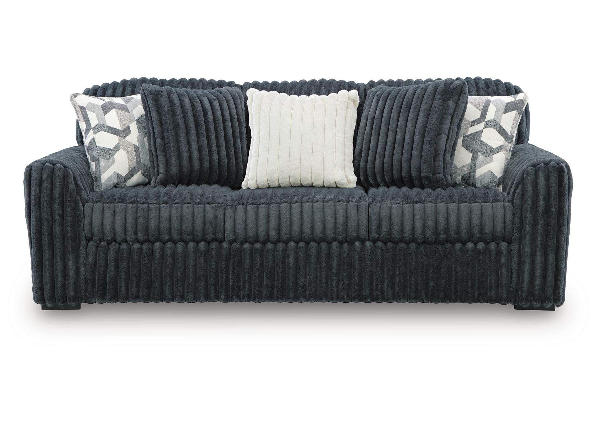 Midnight-Madness Sofa and Loveseat