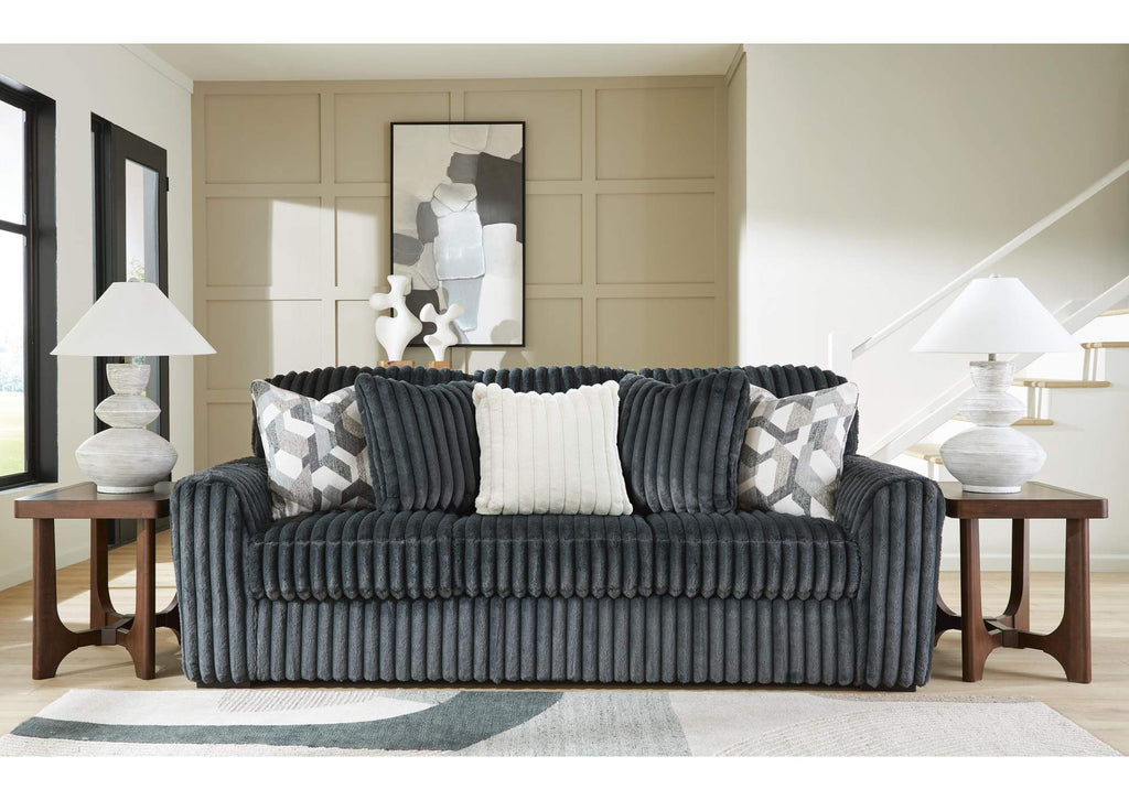 Midnight-Madness Sofa and Loveseat