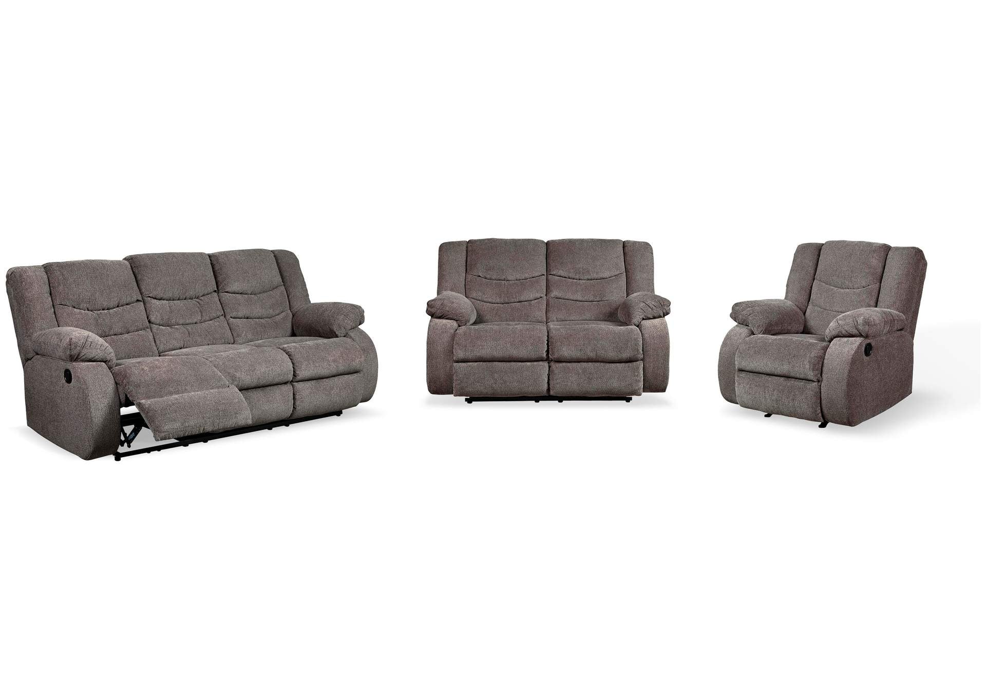 Tulen Sofa, Loveseat and Recliner