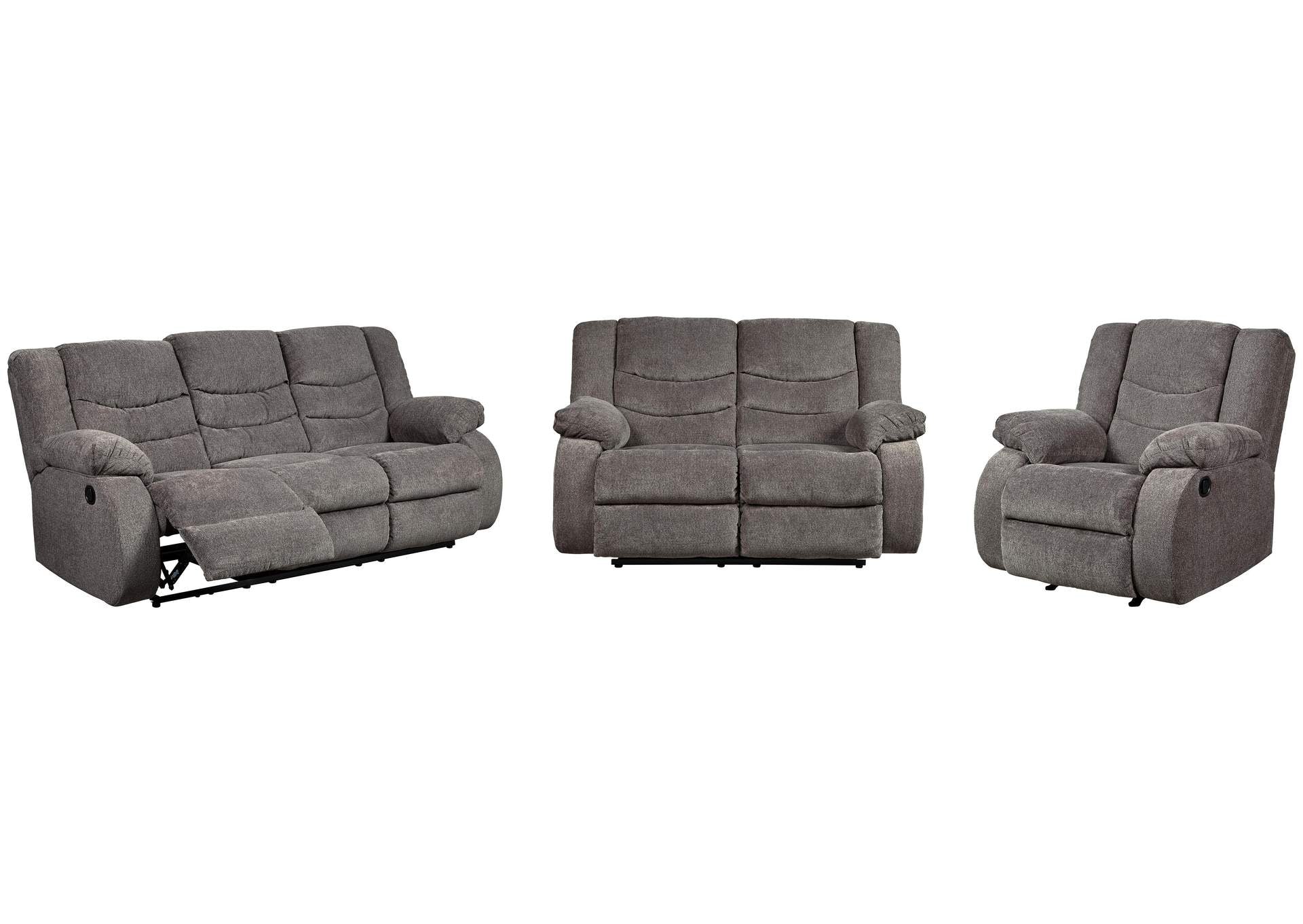 Tulen Sofa, Loveseat and Recliner