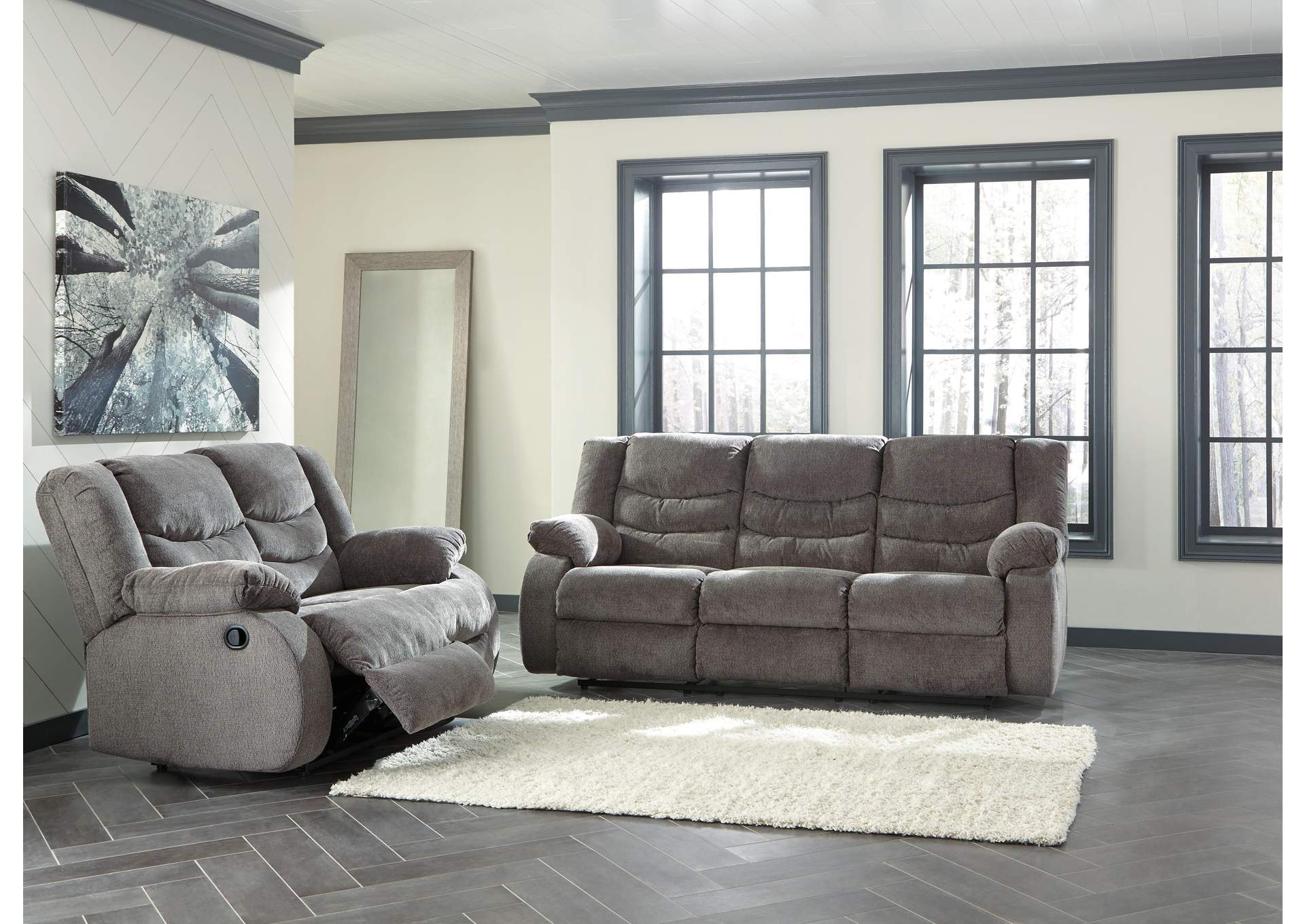 Tulen Reclining Sofa and Loveseat