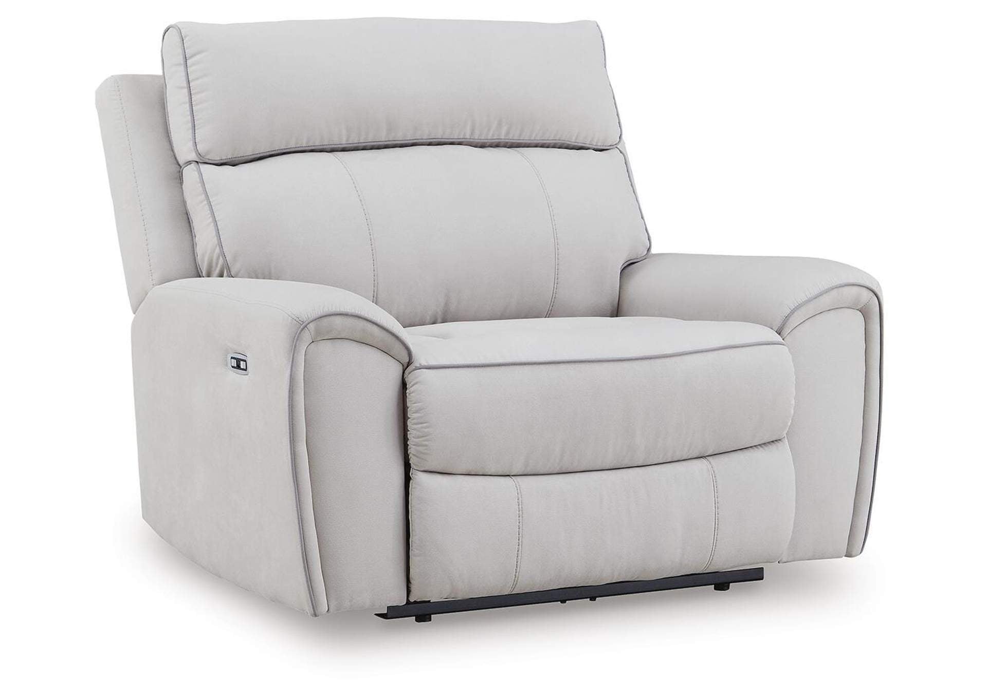 Social Pointe Power Recliner angled view