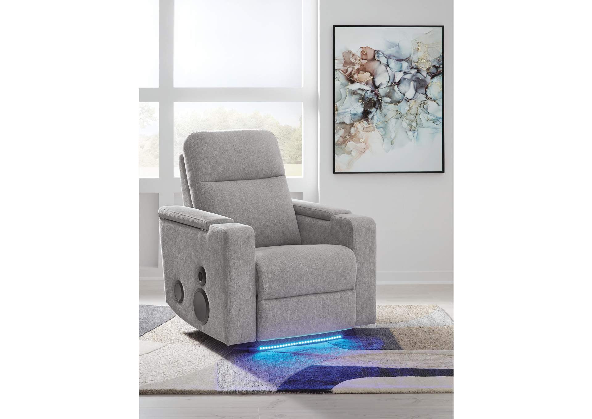 Pineland Power Glider Recliner with Audio System