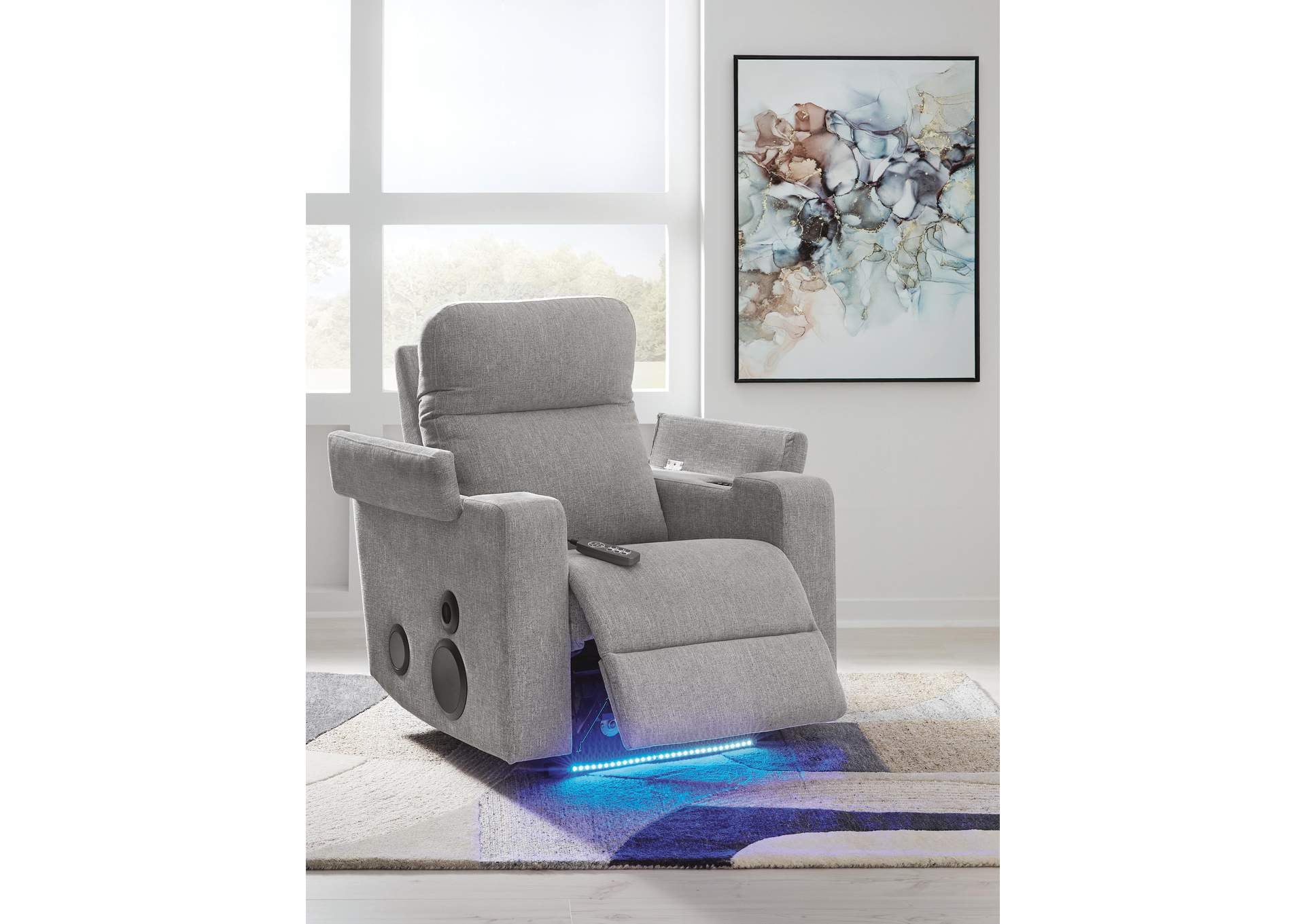 Pineland Power Glider Recliner with Audio System