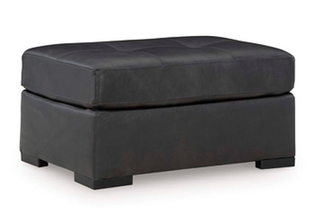 Brindley Pier Oversized Accent Ottoman angled view