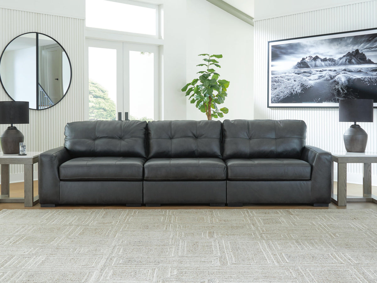 Brindley Pier sectional, 3-Piece Sectional Sofa · 136 × 39 × 40 in, view 2