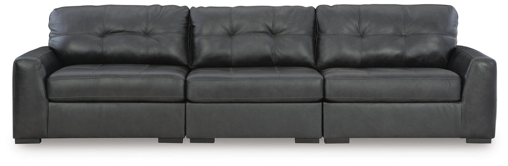 Brindley Pier sectional, 3-Piece Sectional Sofa · 136 × 39 × 40 in, view 1