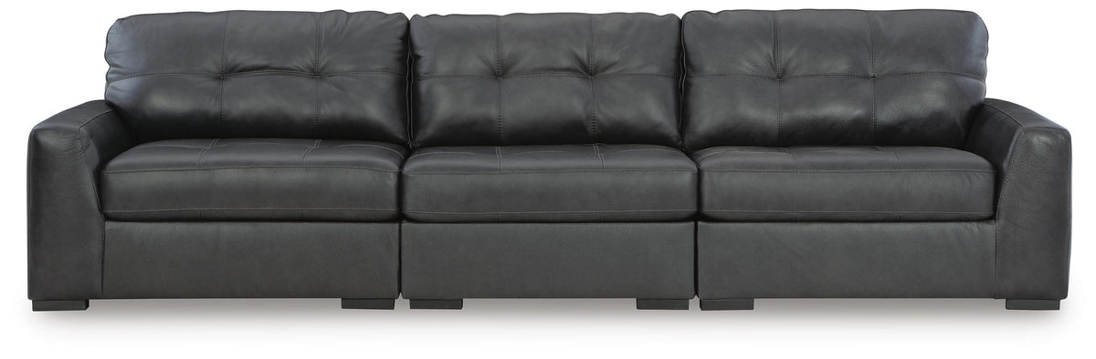 Brindley Pier sectional, 3-Piece Sectional Sofa · 136 × 39 × 40 in, view 1