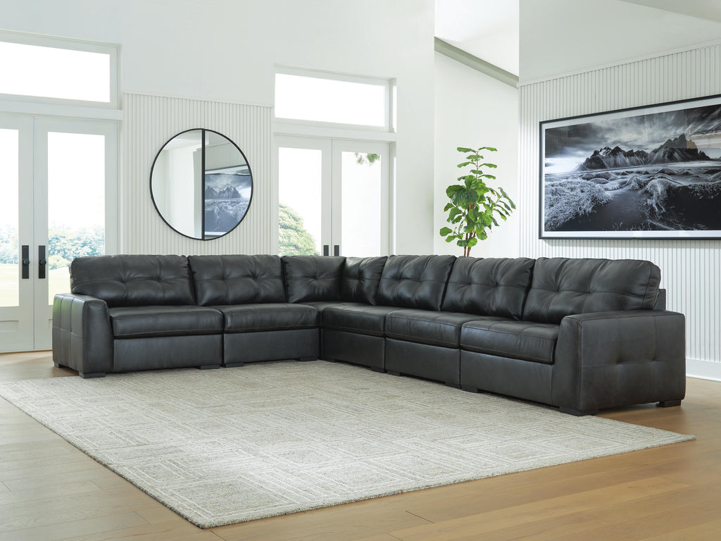 Brindley Pier sectional, 6-Piece Sectional · 168 × 128 × 40 in, view 2