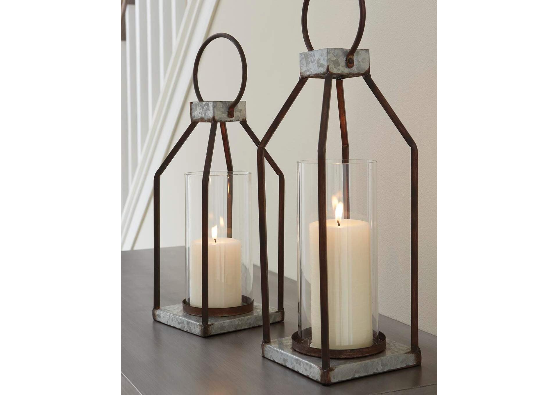 Diedrick Lantern (Set of 2) room view