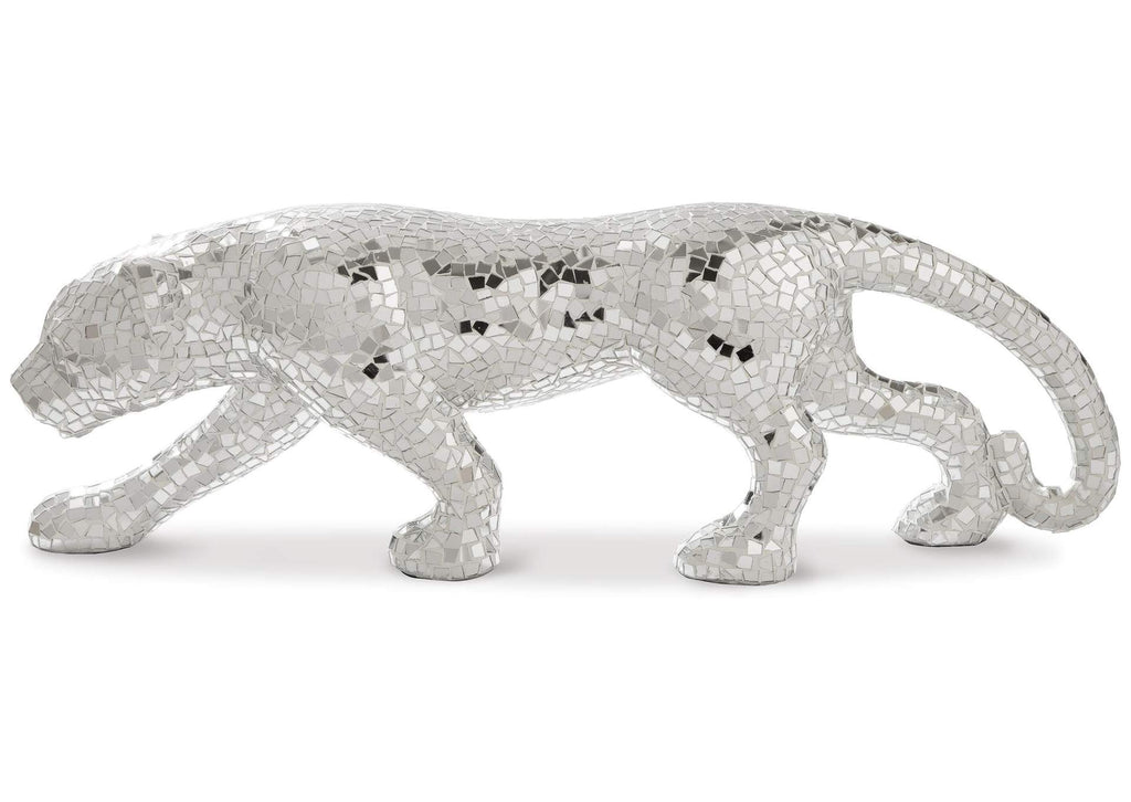 Drice Panther Sculpture side view