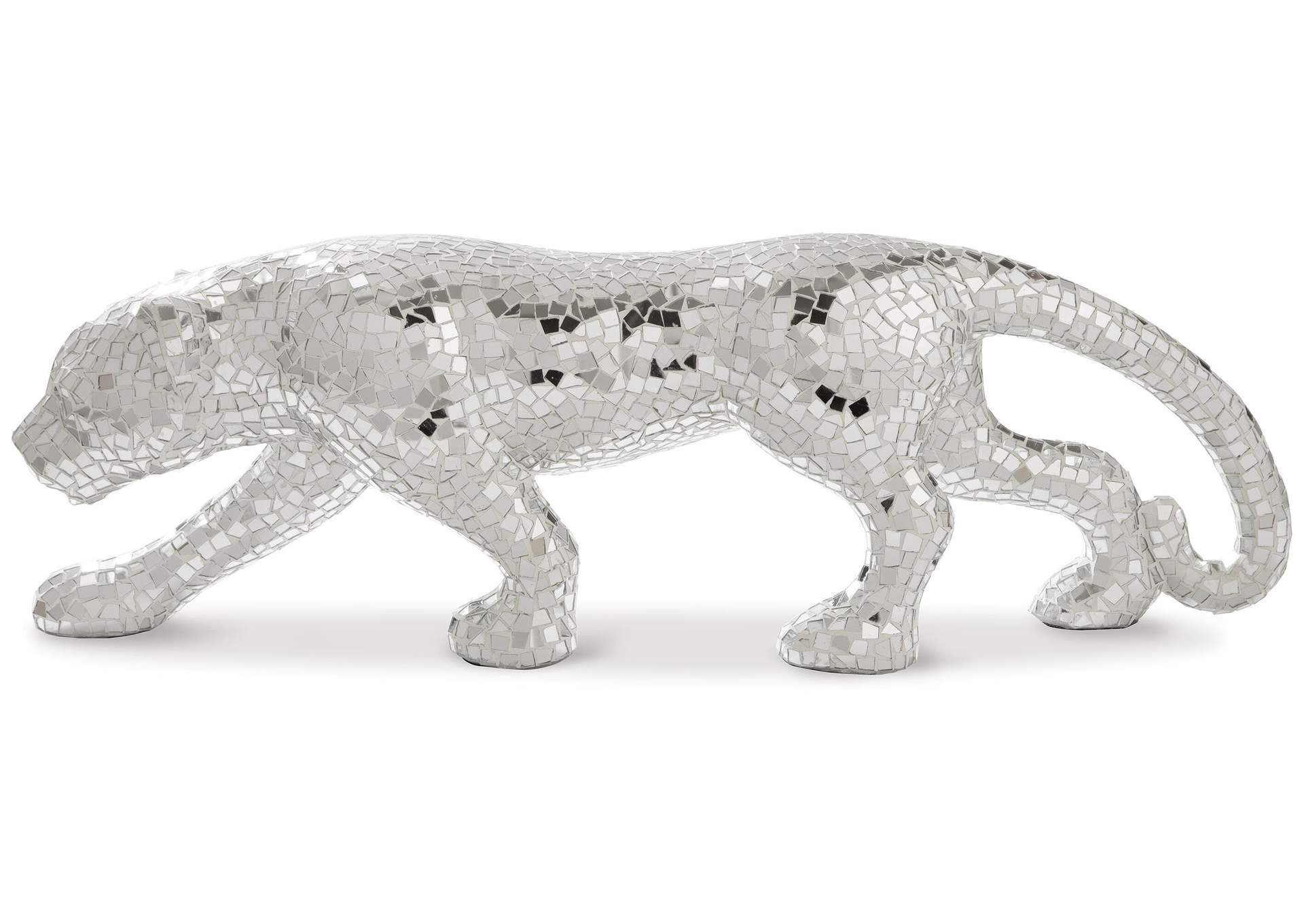 Drice Panther Sculpture side view