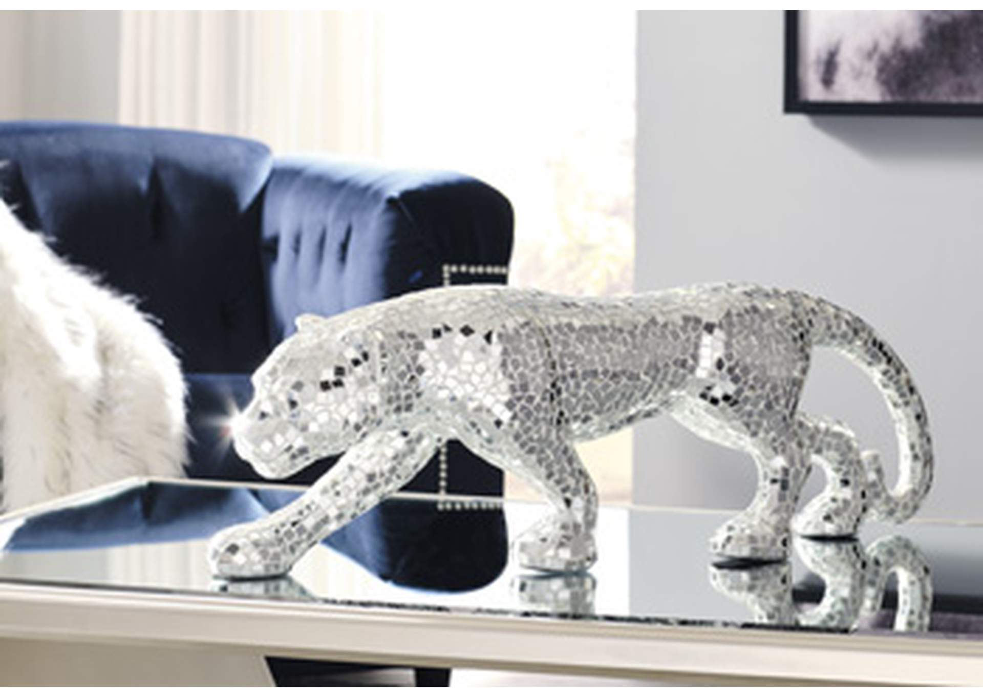 Drice Panther Sculpture