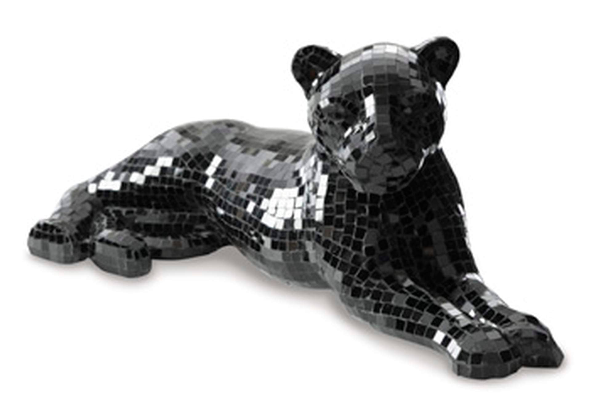 Drice Panther Sculpture angled view