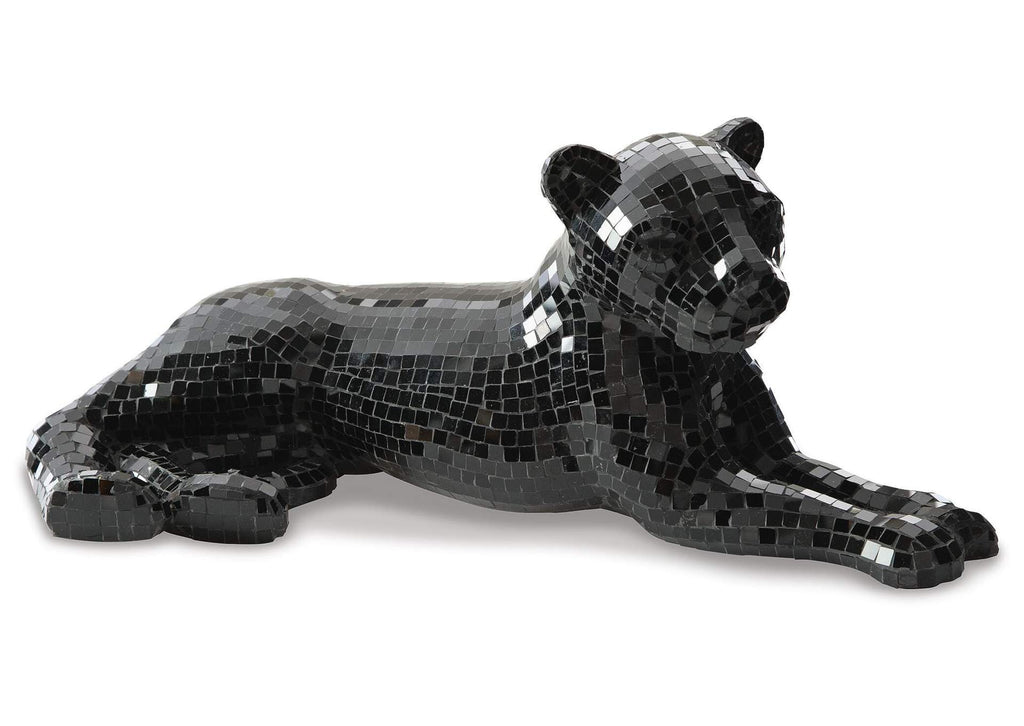 Drice Panther Sculpture side view