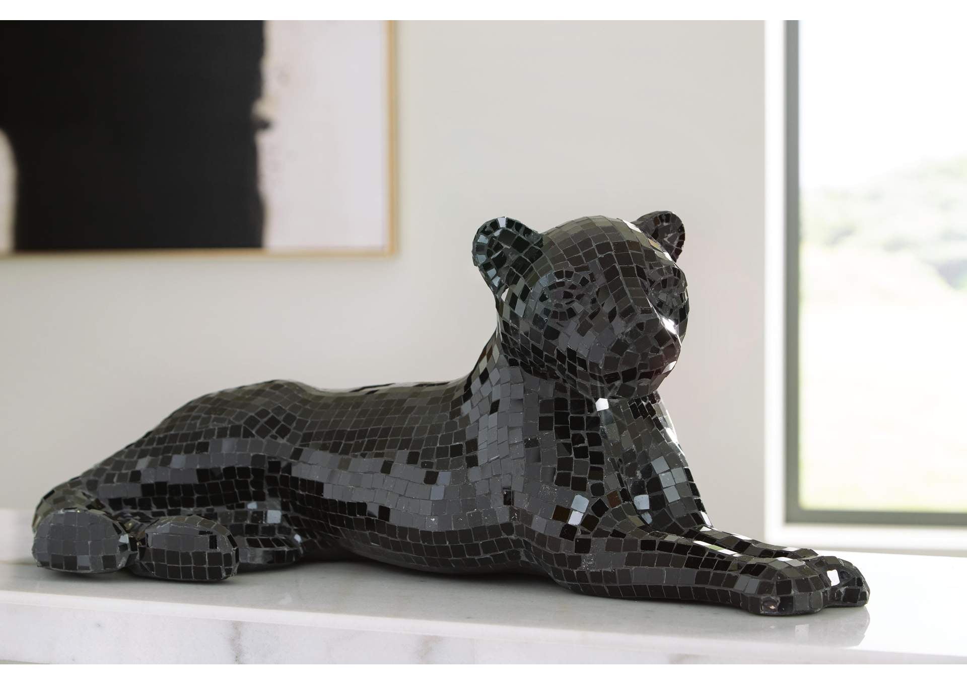 Drice Panther Sculpture