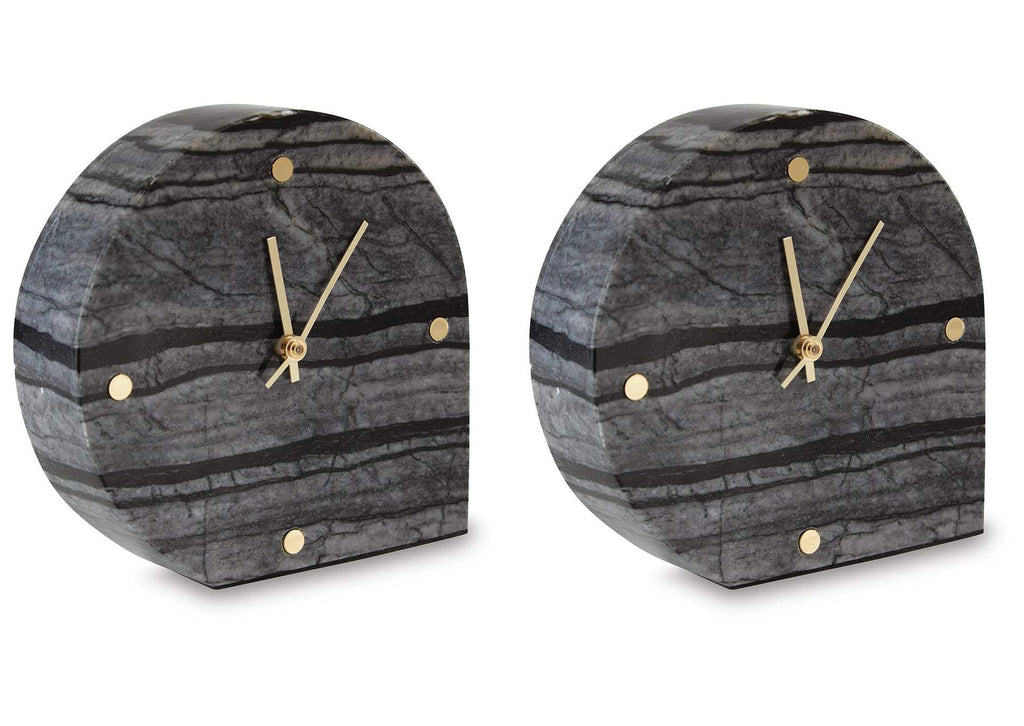 Janmour Table Clock (Set of 2) angled view