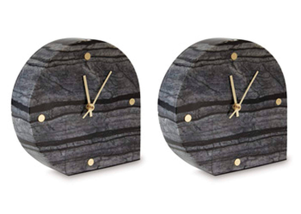 Janmour Table Clock (Set of 2) angled view