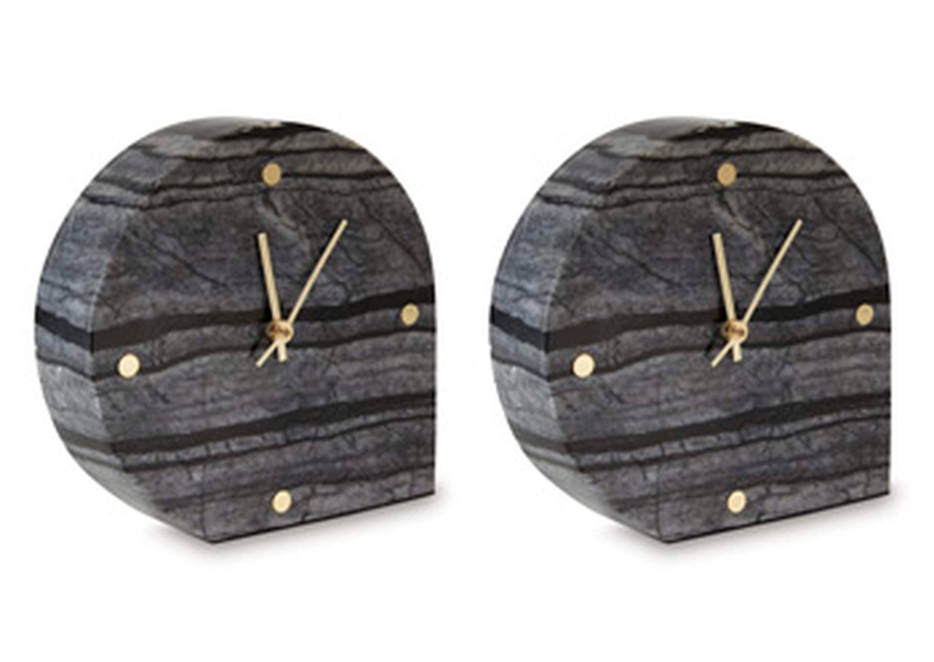 Janmour Table Clock (Set of 2) angled view