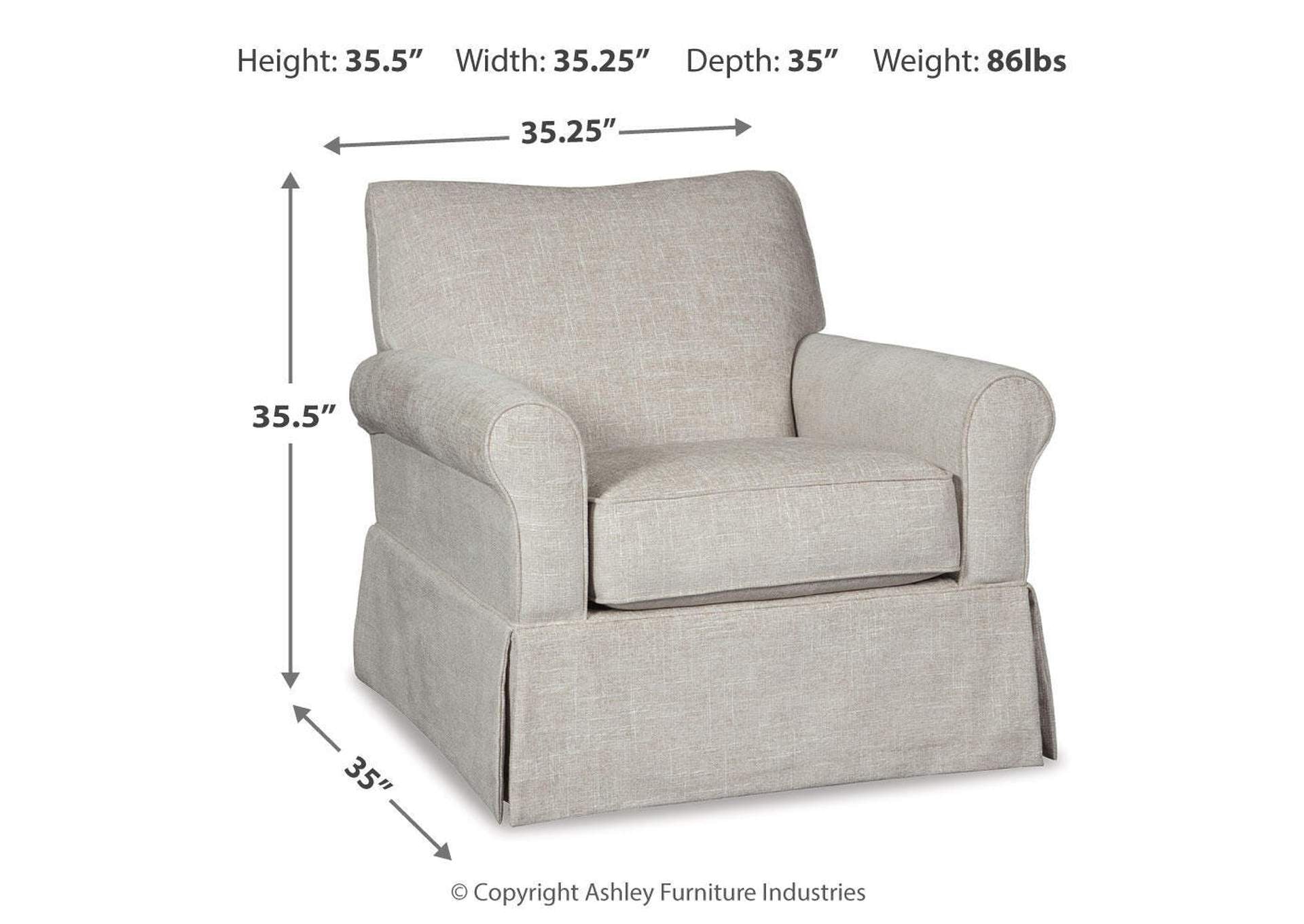 Searcy Accent Chair dimensions