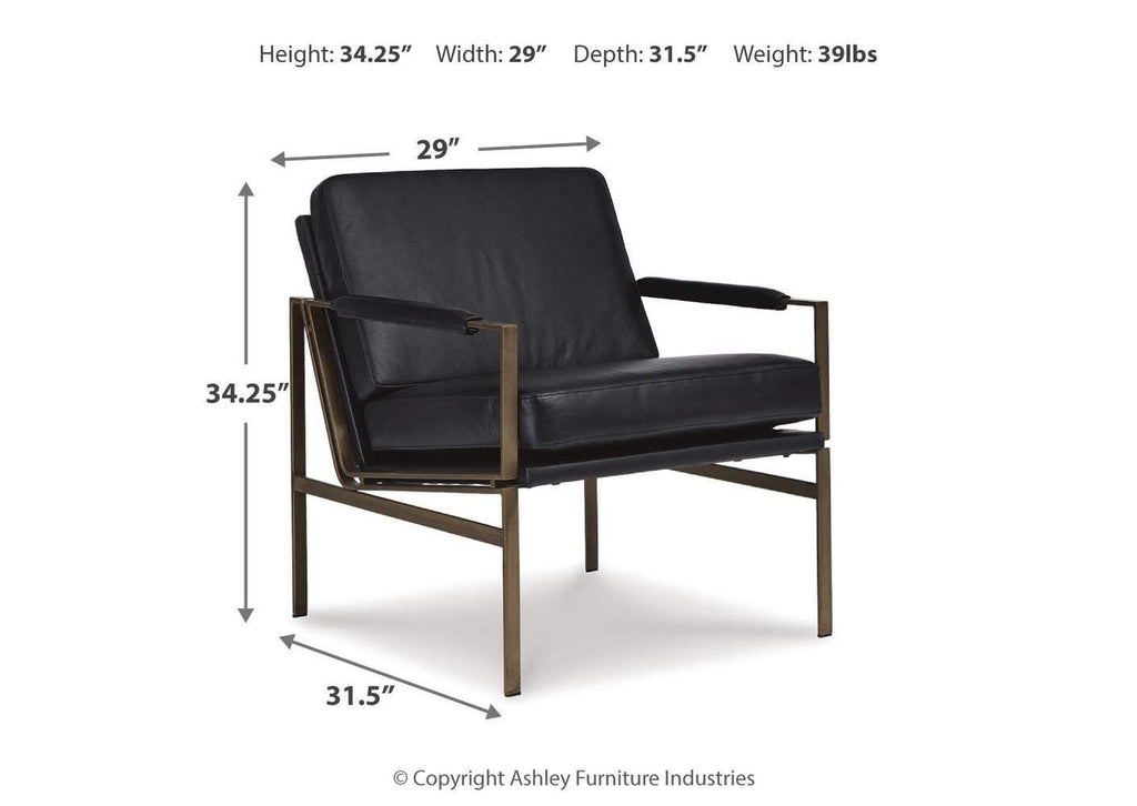 Puckman Accent Chair dimensions