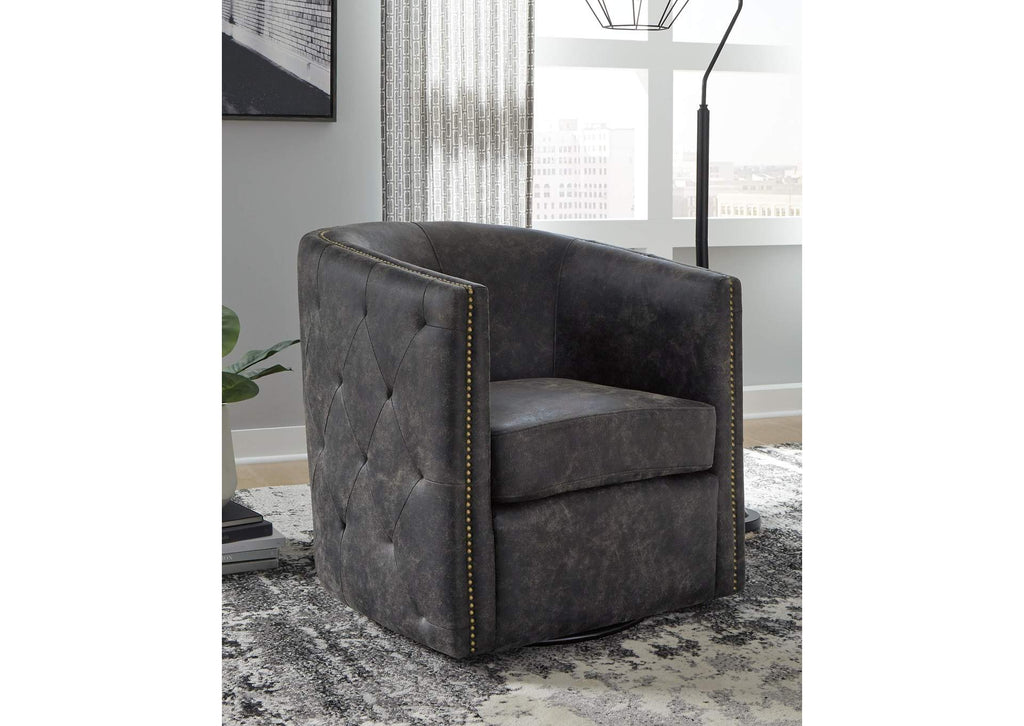 Brentlow Swivel Accent Chair room view