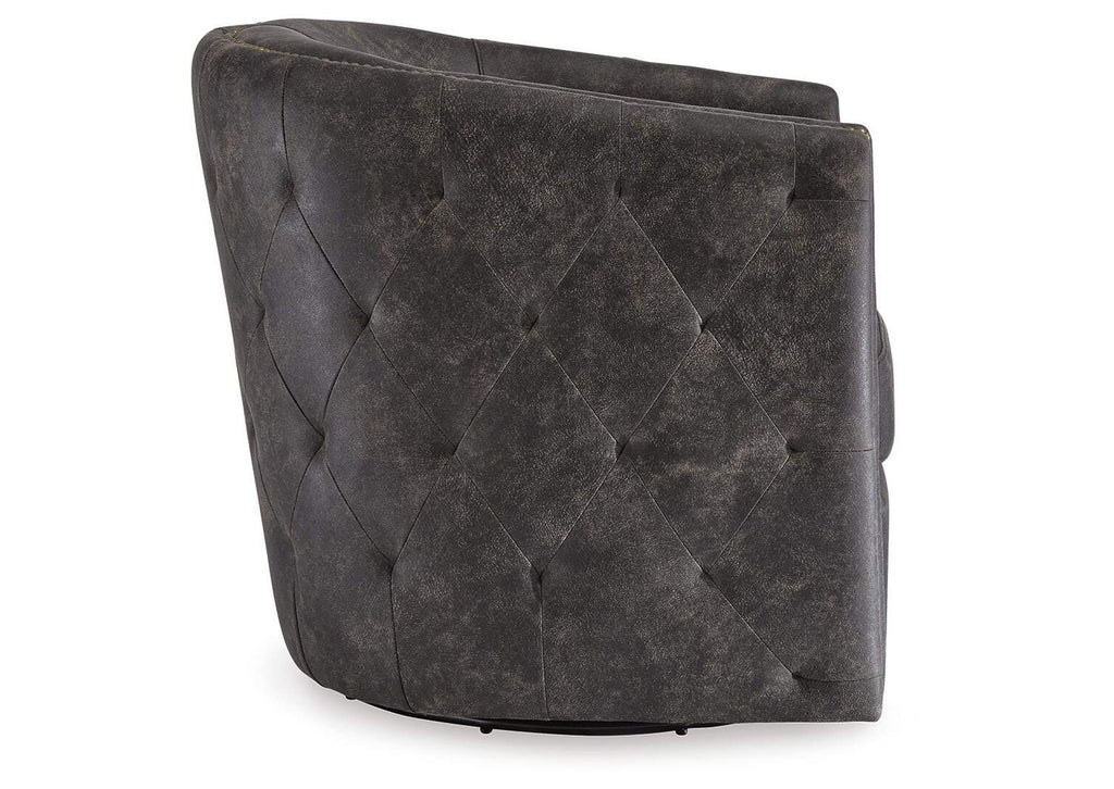 Brentlow Swivel Accent Chair side view