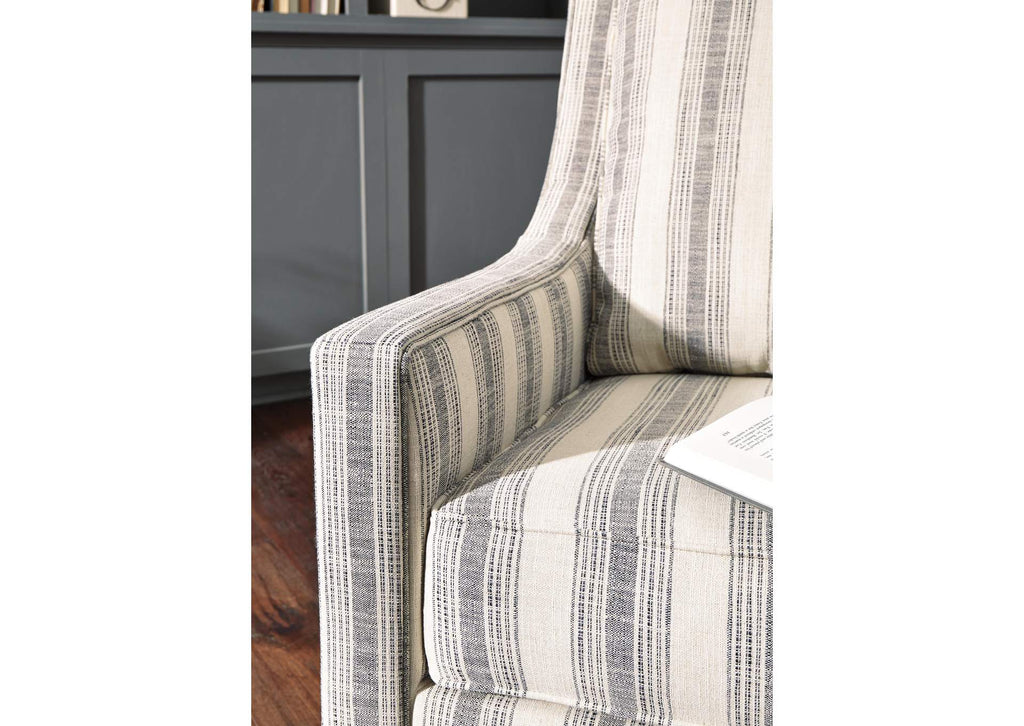 Kambria Swivel Glider Accent Chair detail