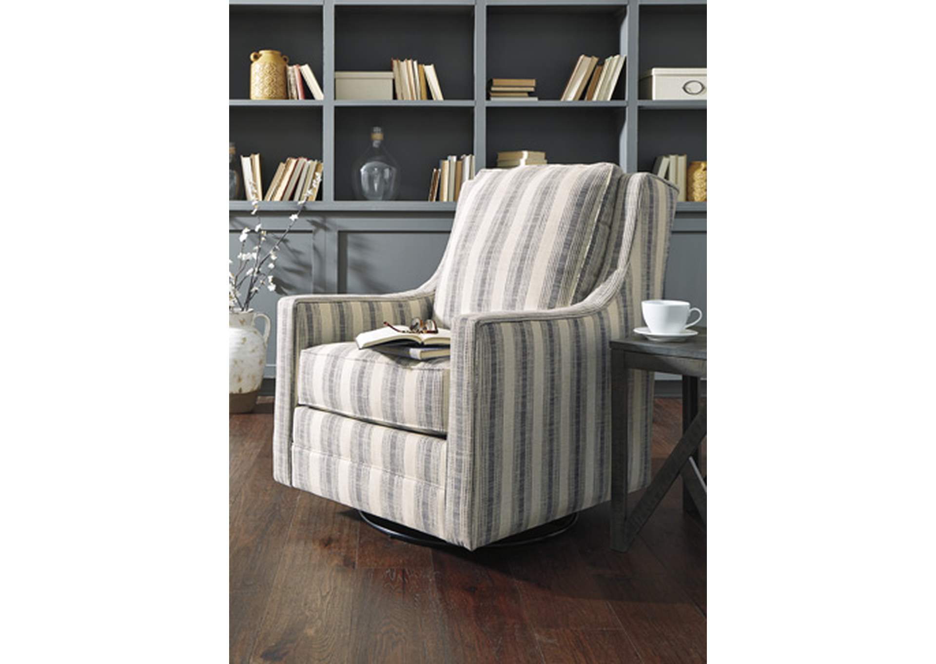 Kambria Swivel Glider Accent Chair