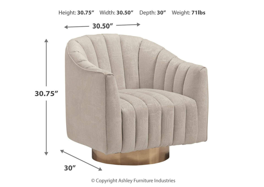 Penzlin Accent Chair dimensions