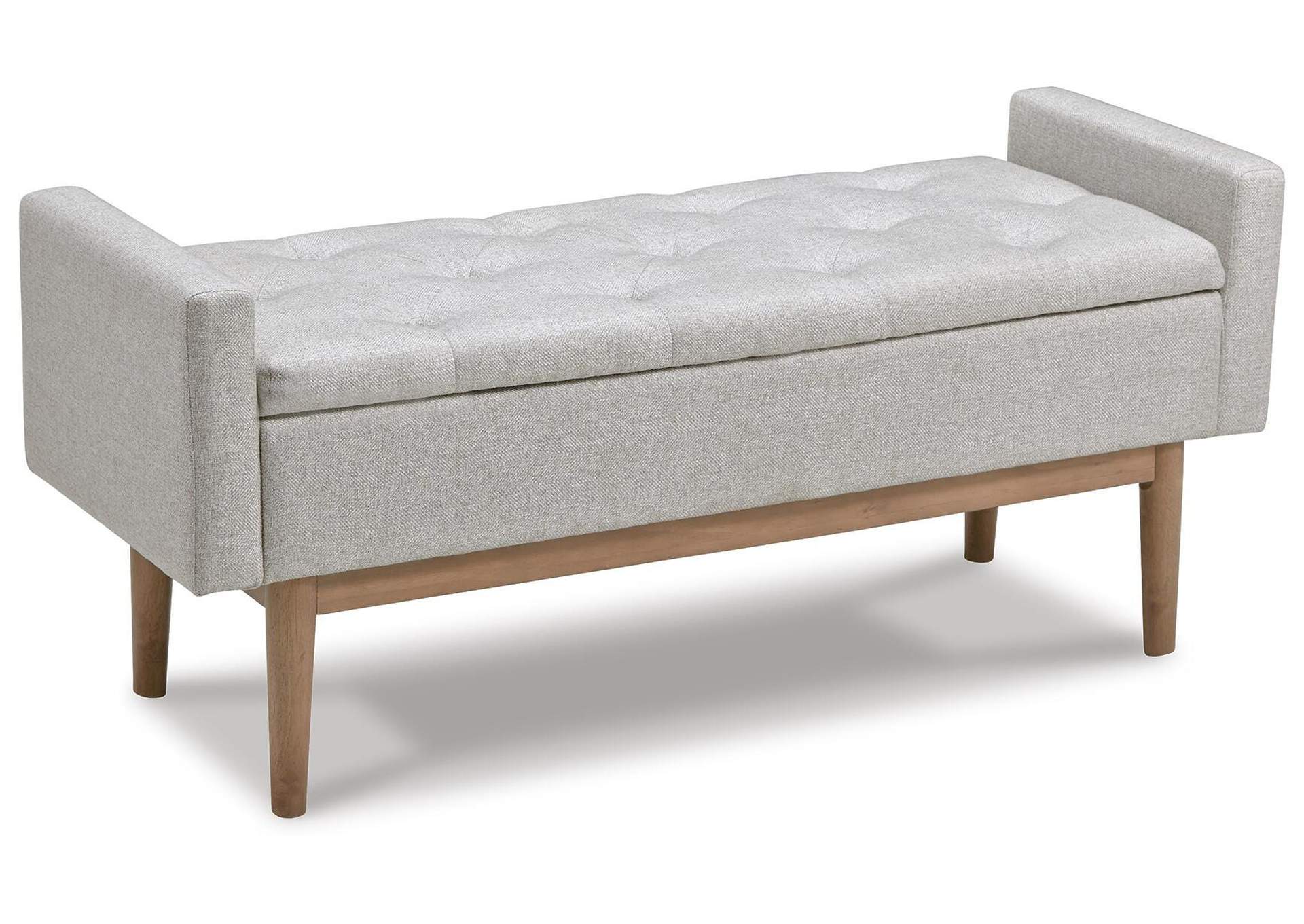 Briarson Storage Bench angled view