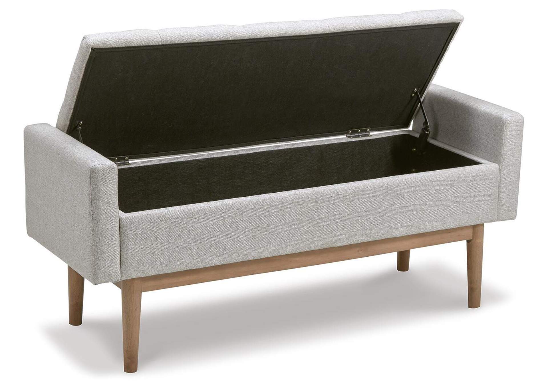Briarson Storage Bench angled view
