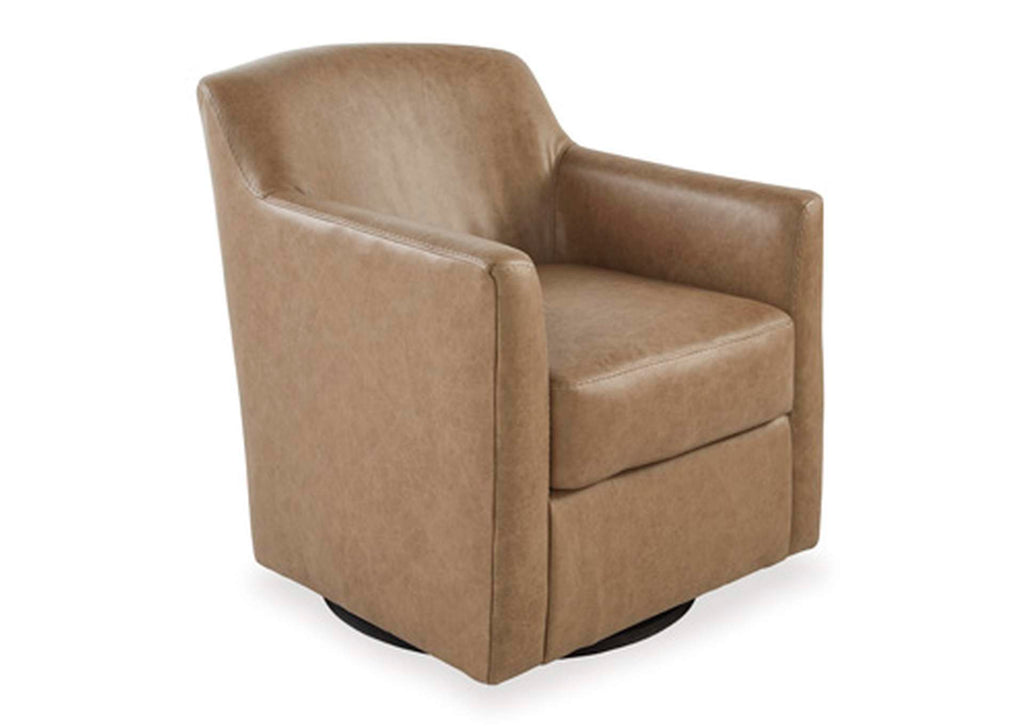 Bradney Swivel Accent Chair angled view