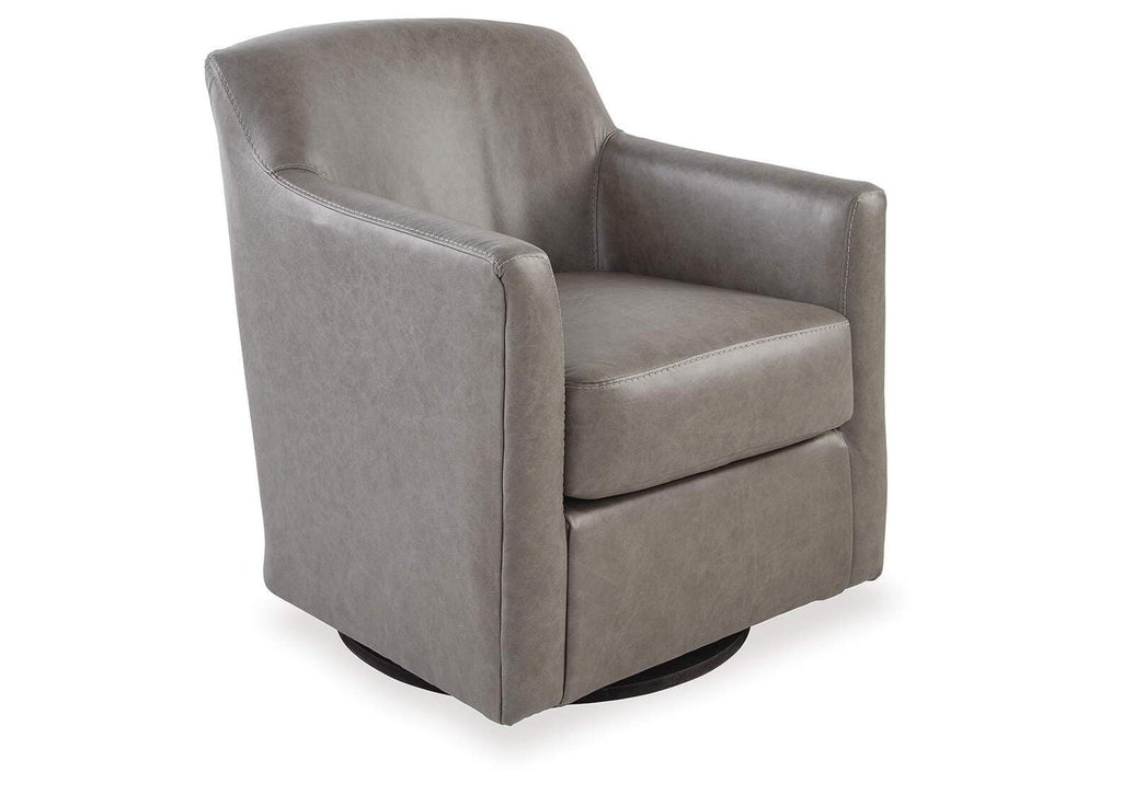Bradney Swivel Accent Chair angled view