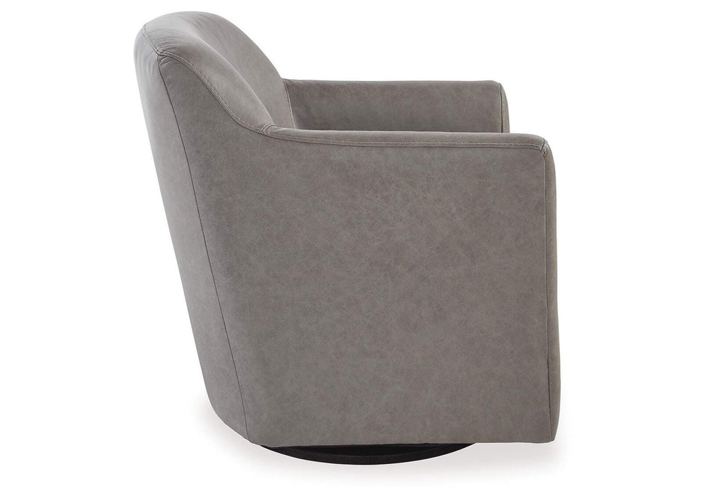 Bradney Swivel Accent Chair side view