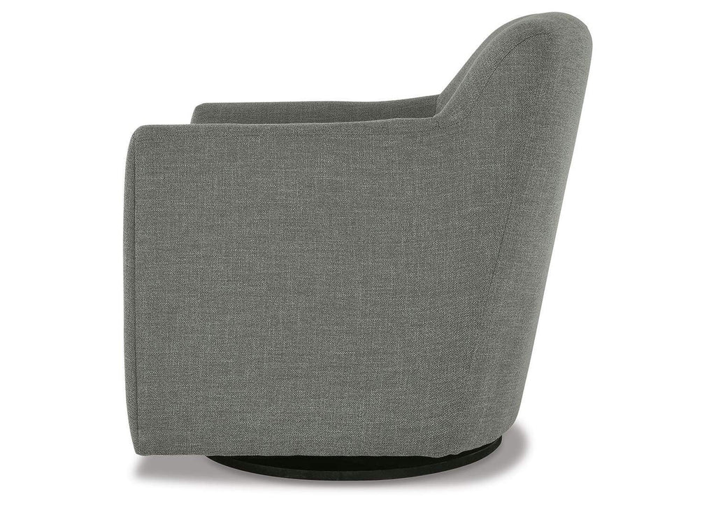 Bradney Swivel Accent Chair side view