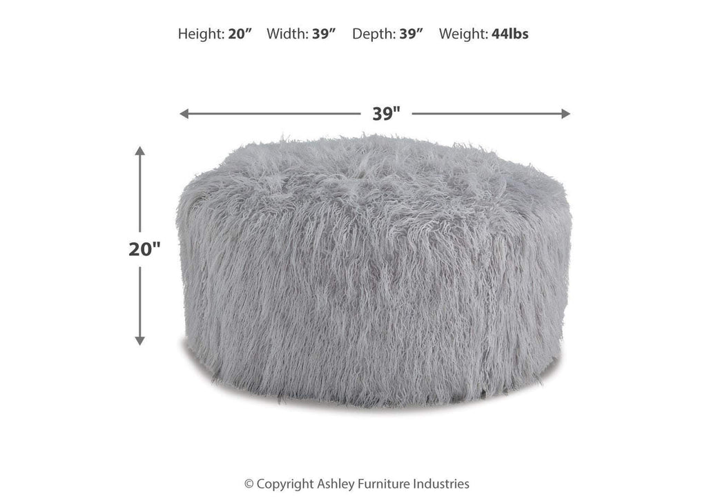 Galice Oversized Accent Ottoman dimensions